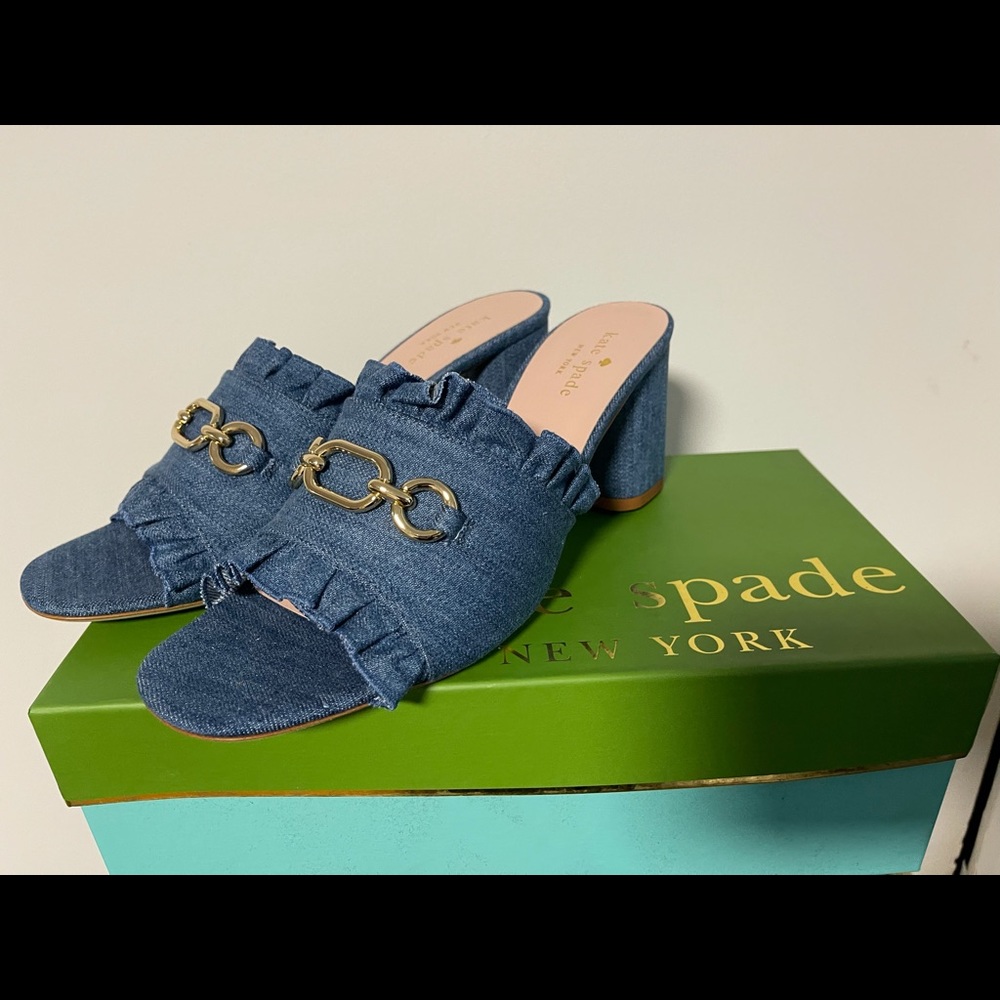 KATE SPADE Block Sandal Heel